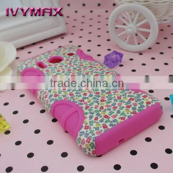 for Huawei Y300 dazzle design combo case