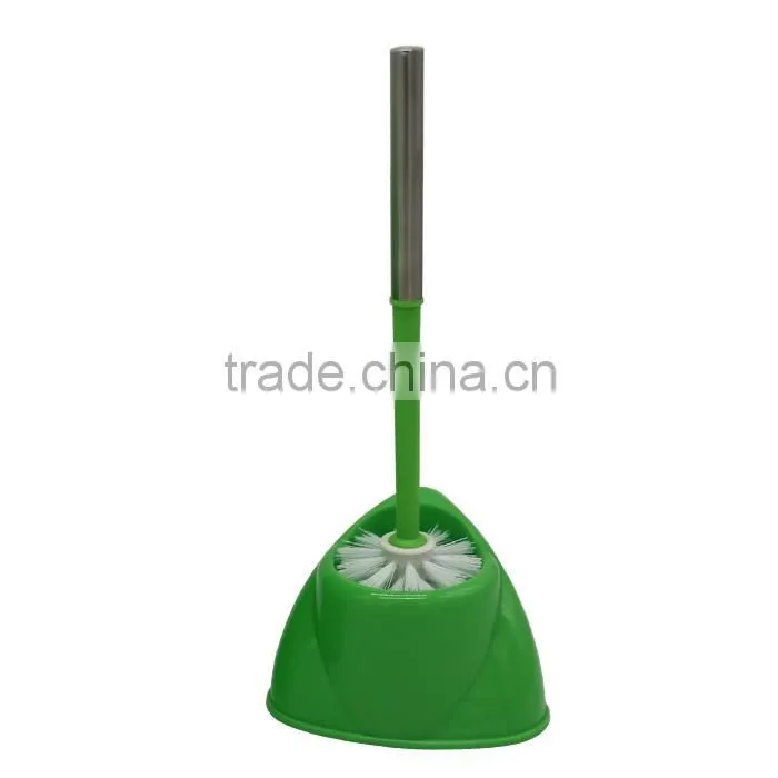 Cheap Plastic Removable Colored Corner Toilet Brush Set