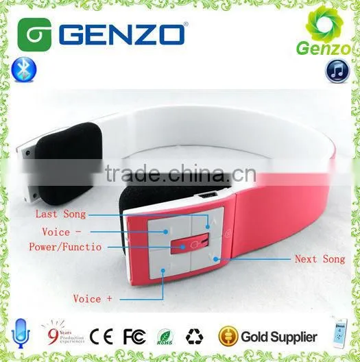 Christmas promotion gifts 2014 hot sale high quality wireless sport MP3 stereo legoo bluetooth headset