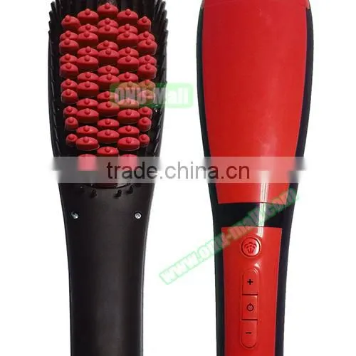 Latest Trending Products Zero Damage Electric Hair Straightener Brush with Sprayer