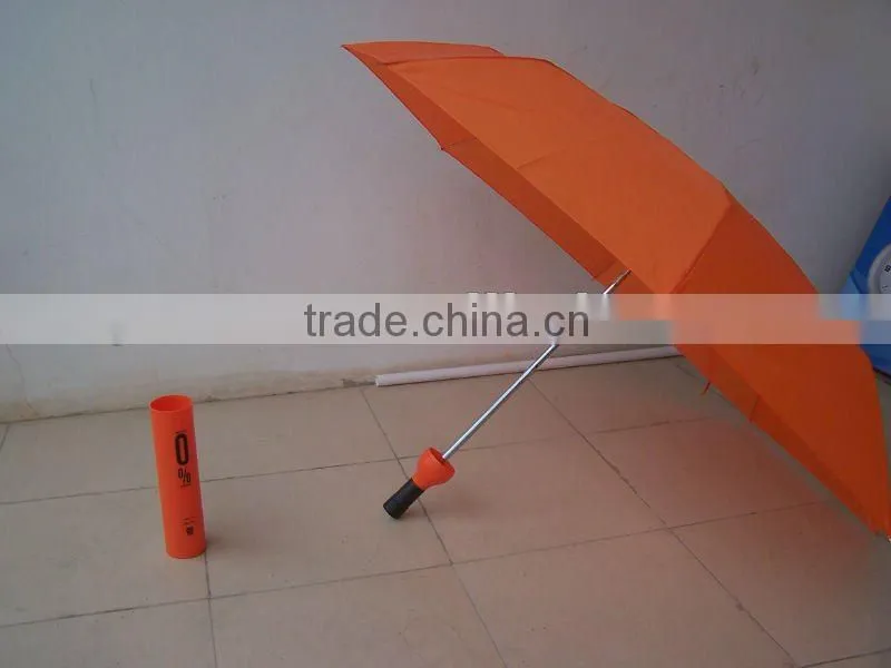 21'8k folding wine bottle umbrella for gift