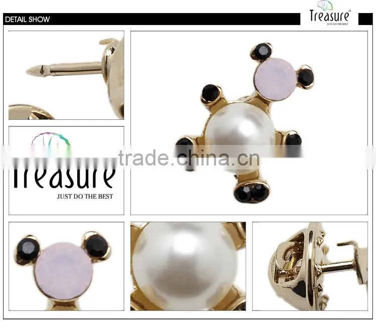 2015 Lowest price popular brooch for wedding invitations Gold Plated Jewelry Sets
