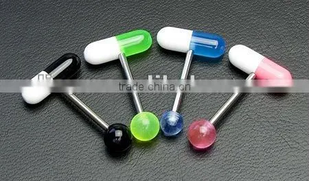 Porcupine Tongue Ring