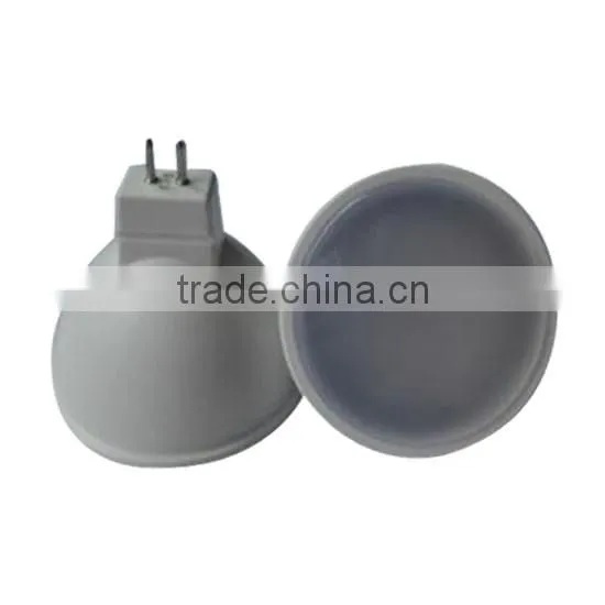 6W 12v mr16 led bulb spotlight hot selling plastici and aluminum body