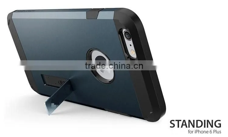 2016 new products for iphone 6 6s 2 in 1 armor tpu+pc back cover phone case