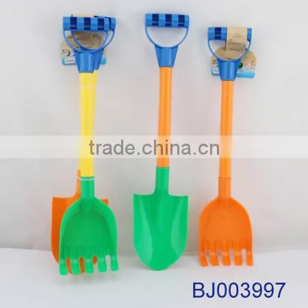 Hot kids toy 50cm plastic summer beach shovel small spade sand shovel