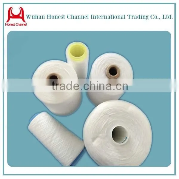 polyester yarn manufacturer supply spun polyester yarn for weaving