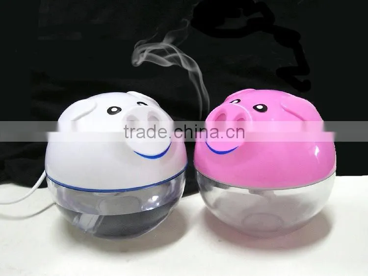 Air Humidifier, lovely Pig shape Mini USB Humidifier USB Mini Humidifier USB Desktop Air Humidifier