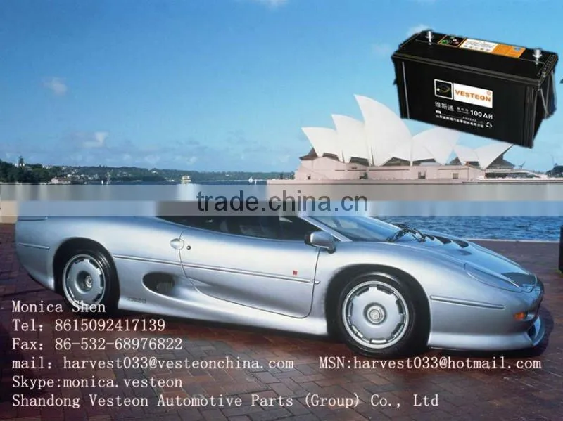 Vesteon maintenance free car battery 12V135Ah