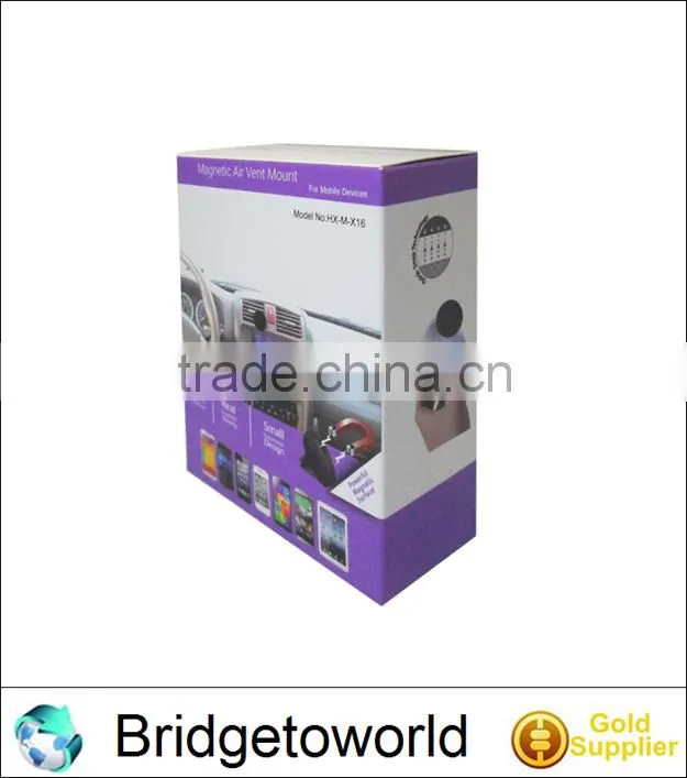 Ultra small, ultra portable phone bracket for mobile phone car magnetic phone holder