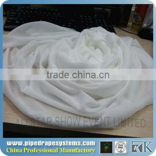 Fire retardant drapery fabric for weeding,trade show,event,church