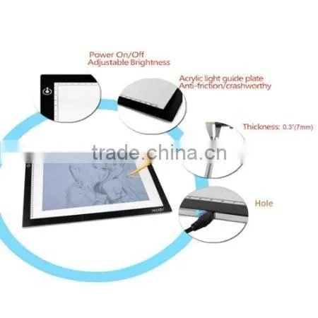 LED Tracing light Board Artist Tattoo Drawing Drafting Graphics Tablet Table