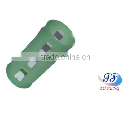Hot sale anti-slip glass water bottle with silicone sleeve
