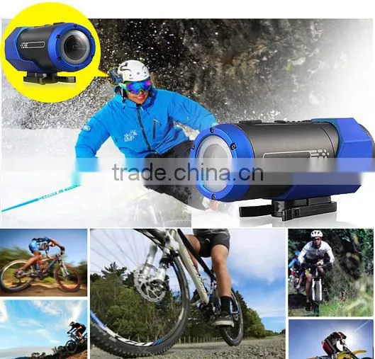 2015 New Made In China Mini Portable Sport Camera With WIFI USB AV SD