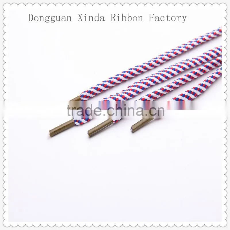 Free sample metal shoelace aglets