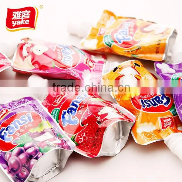 Yake 60g fruit jelly drink with ice cream flavor
