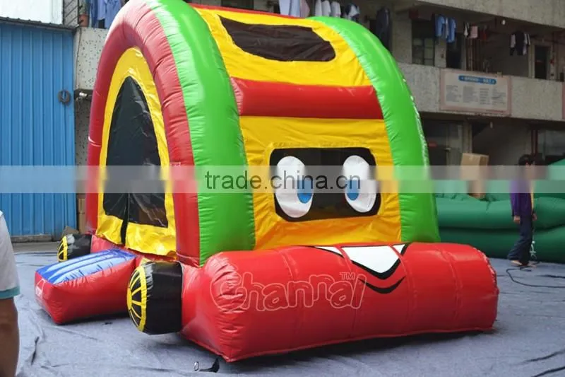 2016 New Design cut car commercial inflatable bouncer castle
