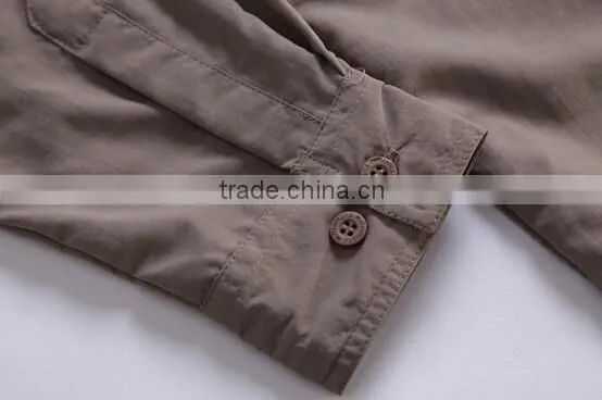 Men's Vented Camping Hiking Fishing Moisture wicking Compressed Breathable Shirt