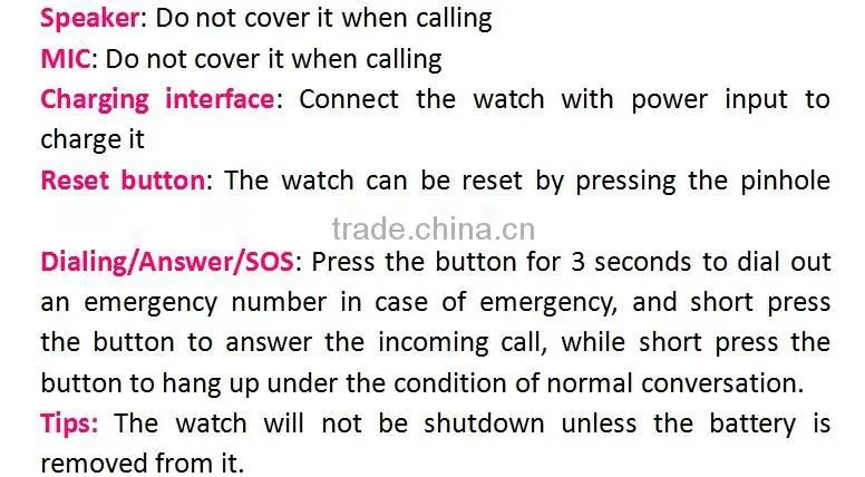 Kids smart watch Bracelet For kids GPS Smart Watch