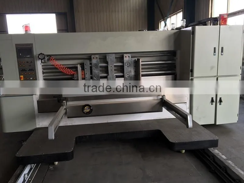 Doctor Blade Carton Box Printer & Slotter & Rotary Die Cutter