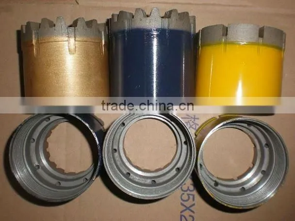 NMLC Diamond Core Drill Bit and Reaming Shells