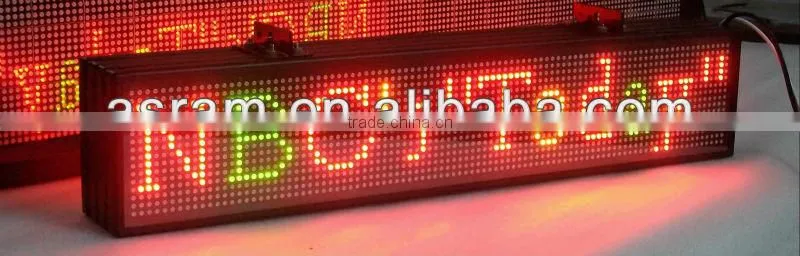 factory Taiwan Opto and Silan Chip LED Message Display