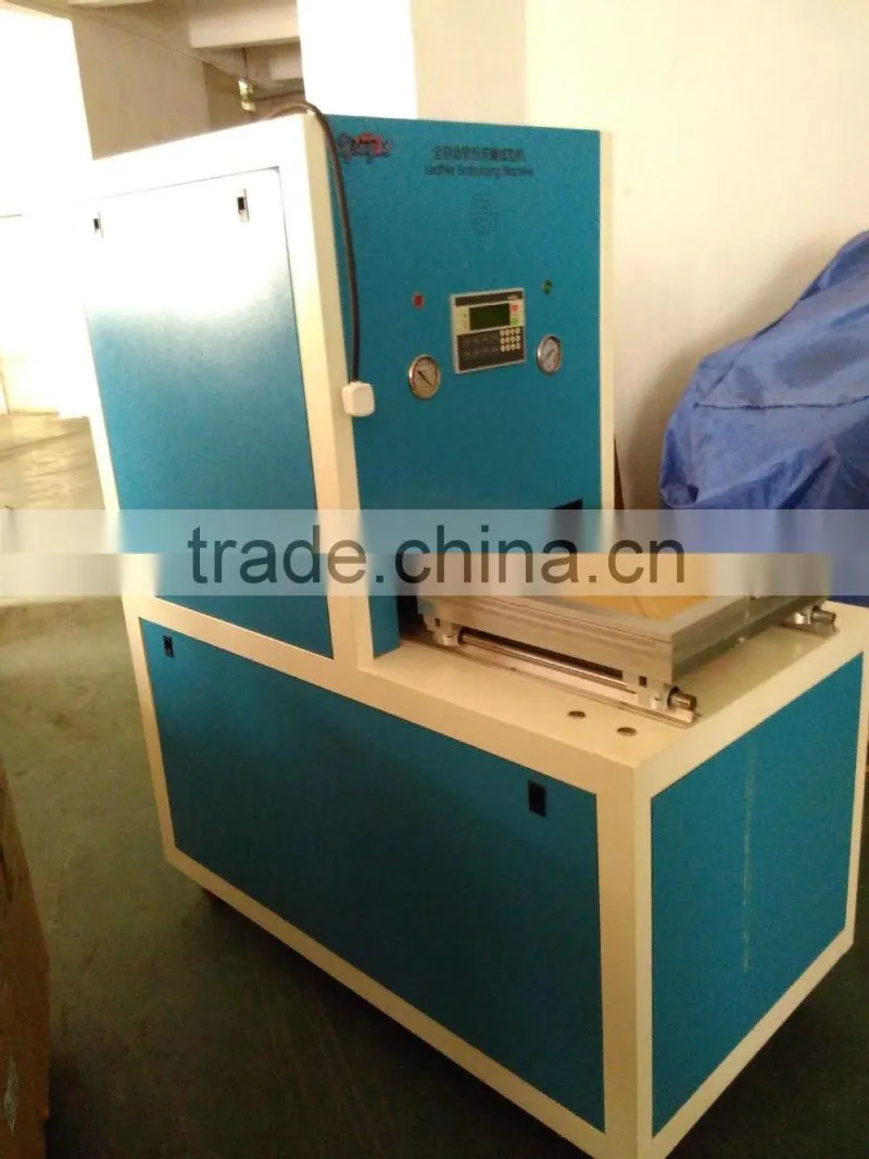 soft leather pressing machine