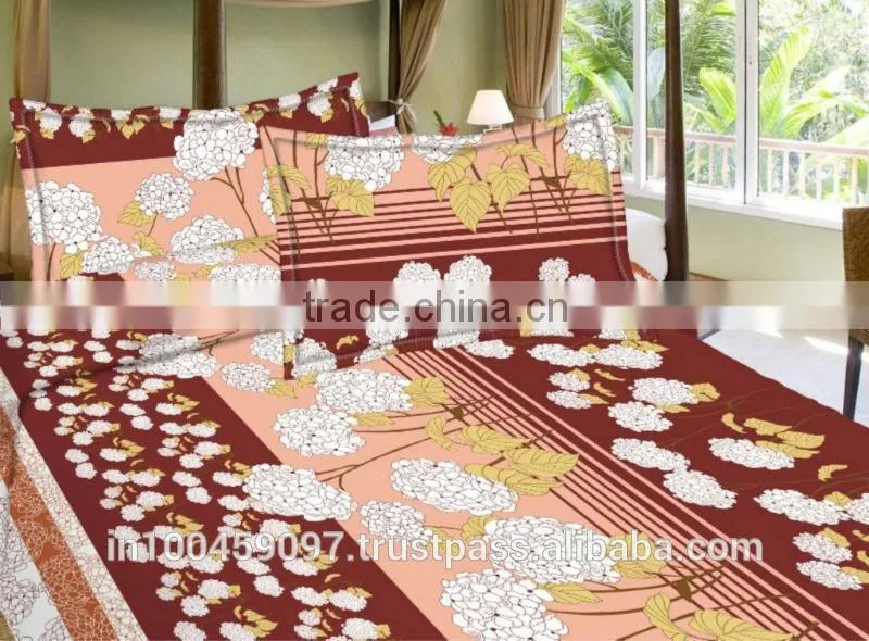 Cotton Printed Bed Sheets