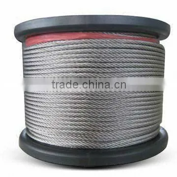 7x7 PVC Coated Galvanized steel wire rope