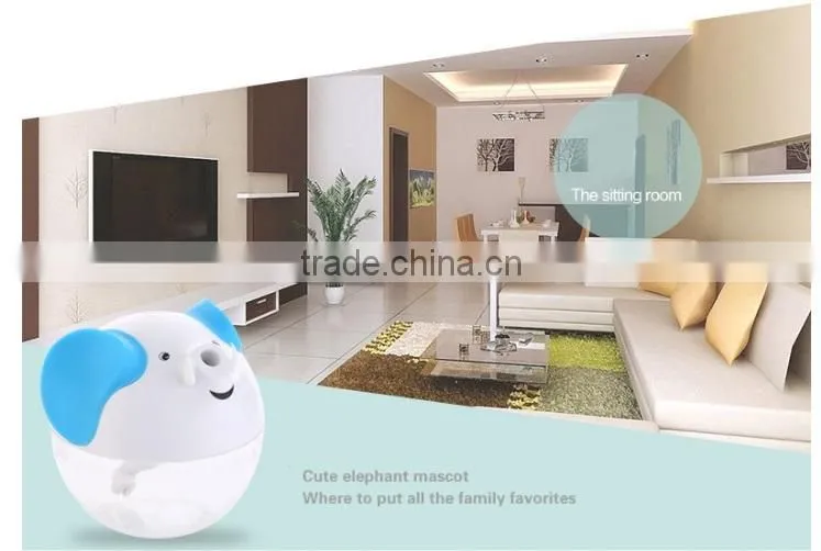 230ml 3 colours ultrasonic Mini USB Humidifier with LED Light/ ultrasonic air cleaner
