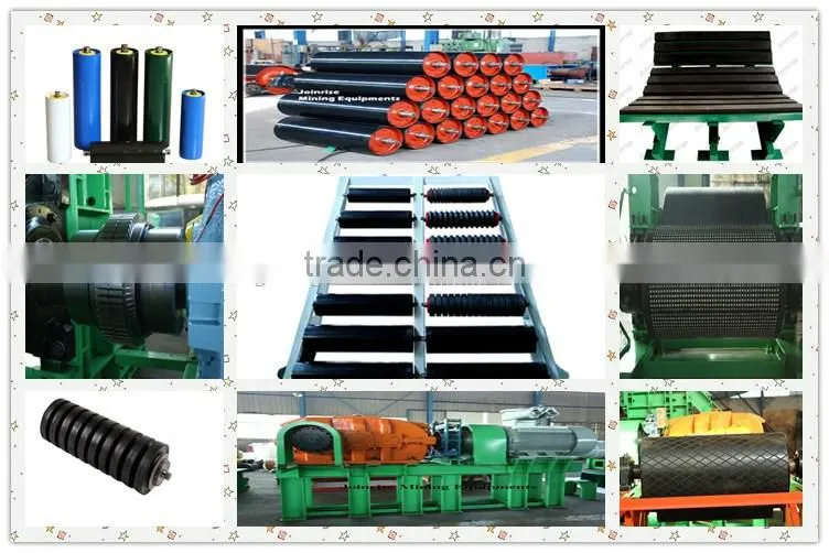 space saving big angle belt conveyor for mine from Gold Supplier