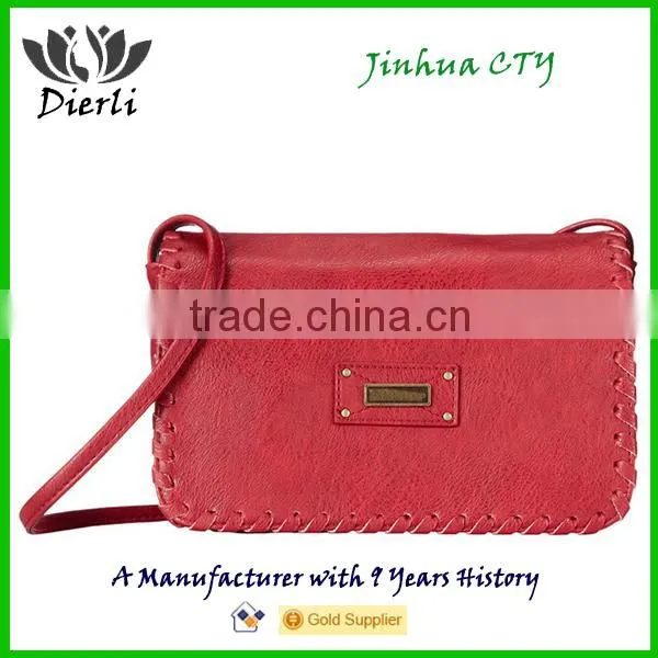 Crossbody Sewing Leather Purse