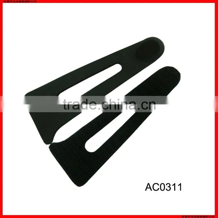 custom convenient and intergrated cuff tab without logo