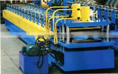 Metal Roof Ridge Cap Roll Forming Machine