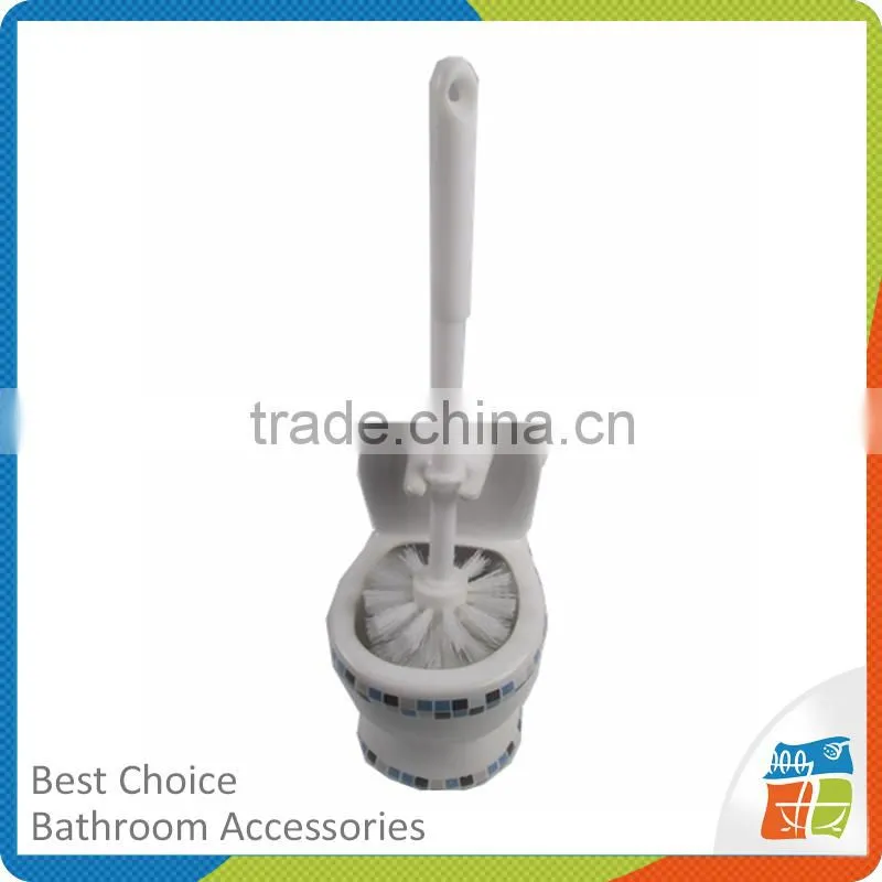 A Whole Set of Plastic Toilet Brush