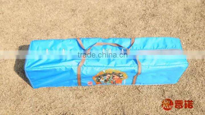 3-4 person Double Layers Fiberglass Pole Camping Tent