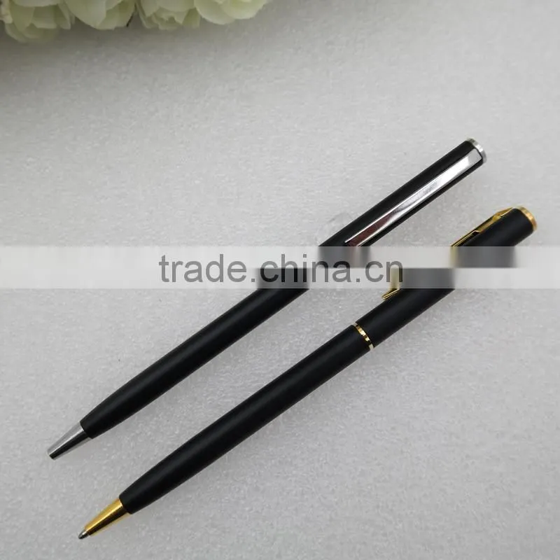 Business gift metal ballpoint pen,Logo customized metal ballpoint pen,cheap ballpoint pen