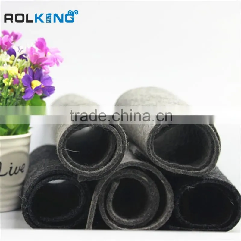 grey color felt