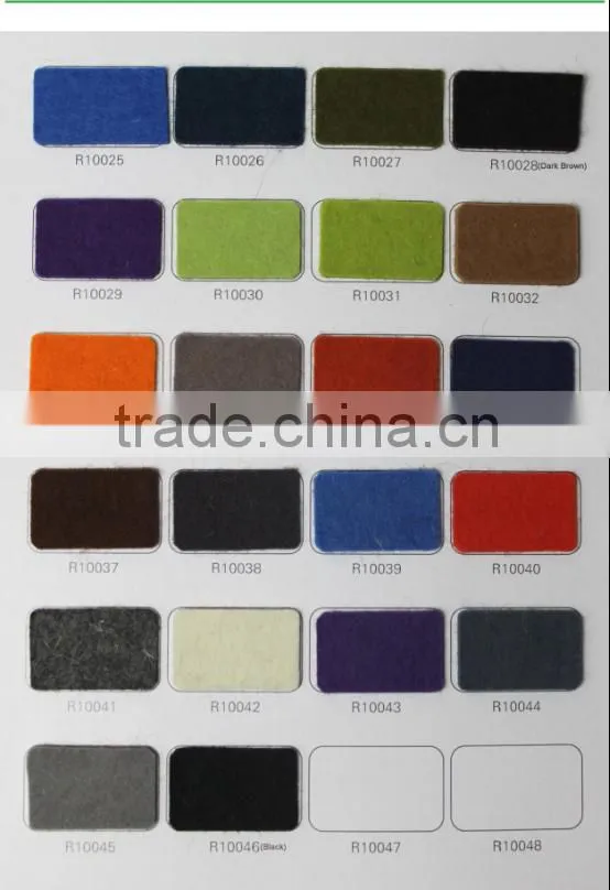 Wool Blend Felt Squares (22cm) - 10 Piece Pack - MIXED BUNDLES (Neutrals)