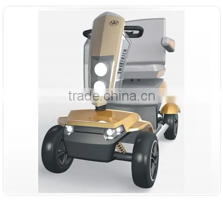 Large size 13" wheel mobility scooter for outdoor use