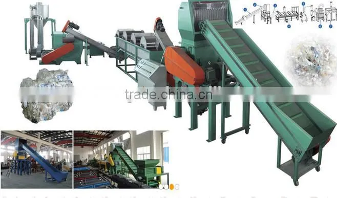 Film Recycling And Washing Line Waste Plastic Recycling Machine