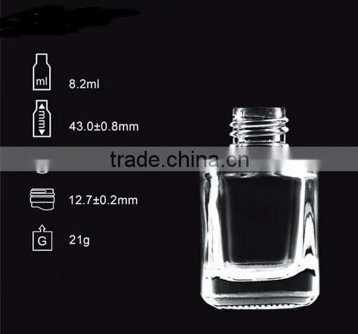9ml UV gel Nail polish oil bottles/nail oil glass packaging container