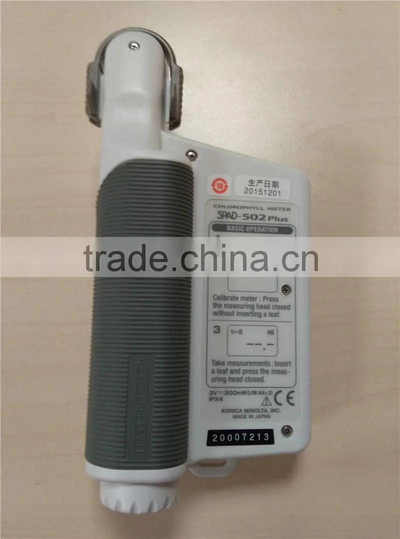 Konica Minolta SPAD Chlorophyll Meter SPAD 502 Plus Leaf Chlorophyll Meter