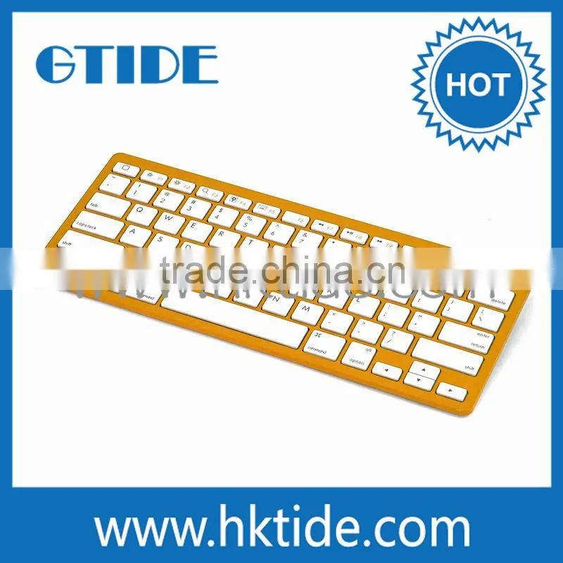 Shenzhen manufacture KB651 colors ultra slim bluetooth uk keyboard for windows 7 and for samsung galaxy s6 replacement key board