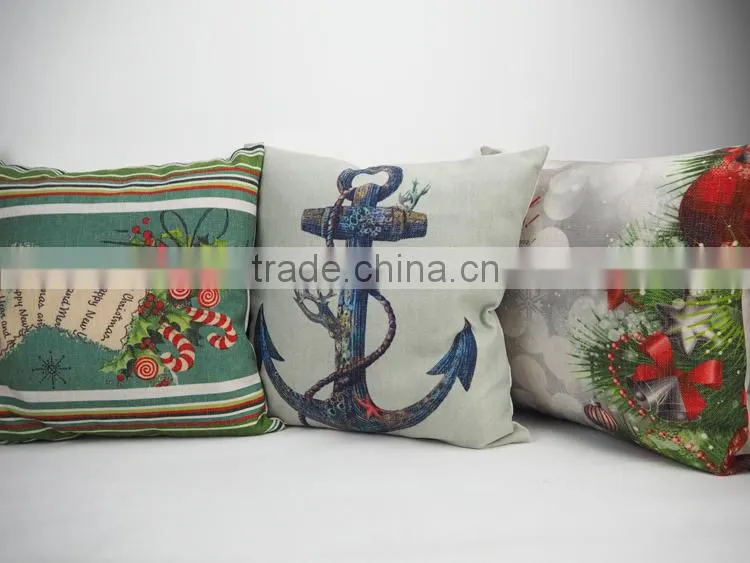Home decor throw cushions custom digital design printed decorative pillow covers