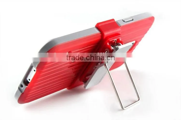 Factory price armor phone case TPU+PC Smartphone Support clip for samsung galaxy grand s3 s4 s5 case