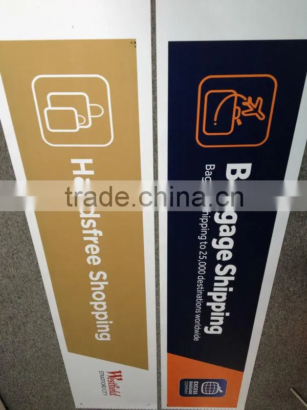 Large outdoors Acrylic/Aluminium/PVC signage digital UV Printer, NC-UV2513/Impresora digital UV por rotulos/ vallas/senalizacion