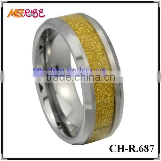 Fashion ring jewelry top quality ring cobalt free tungsten carbide ring