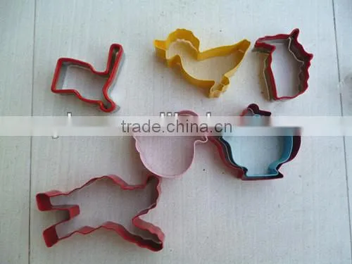 2015 New metal cookie cutter in different shapes
