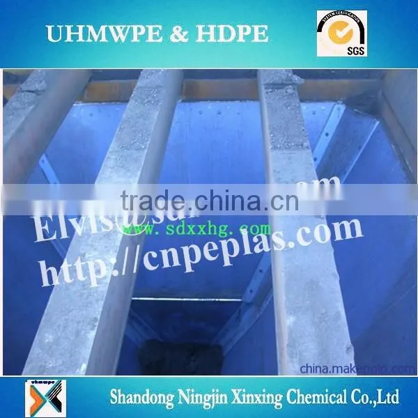 uhmwpe plastic hopper liner/polyethylene liner/wear-resisting liners